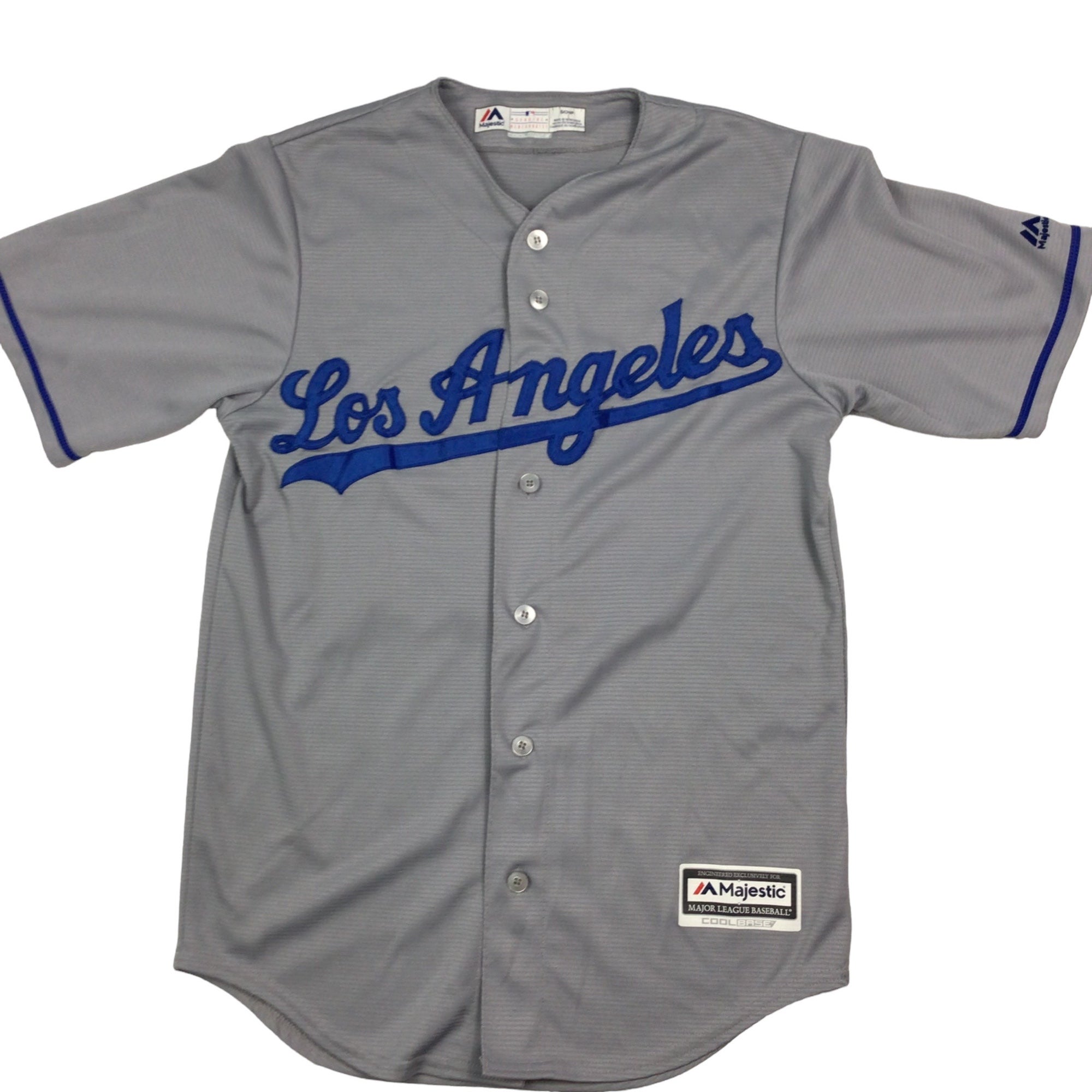 Los Angeles Dodgers Majestic White Cool Base Team Jersey Men's Sz Small New  NWOT