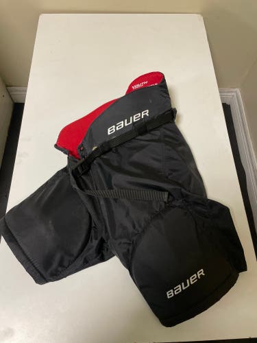 Bauer Legacy Hockey Pants YTH L, Used