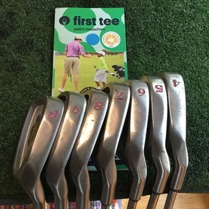 Professional Tour Ladies Big Bomber Irons Set 4-PW Regular Dura-Lite Steel