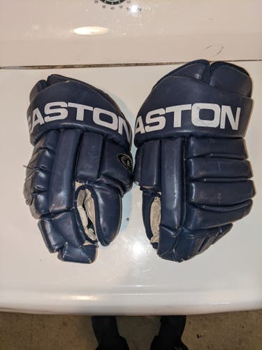 Navy 14.5 Easton Z Air Gloves 14" Pro Stock