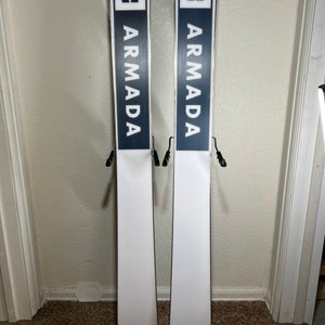 Used Unisex 2023 Armada 180 cm All Mountain Stranger Skis With Bindings Max Din 14