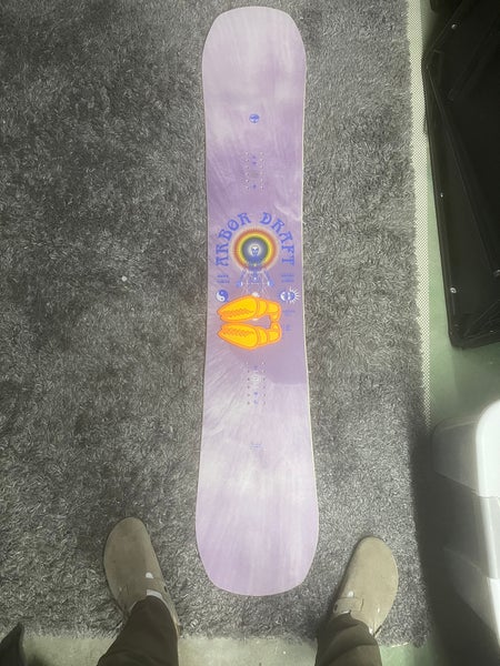 **2022 ARBOR DRAFT SNOWBOARD 156cm** LIKE NEW