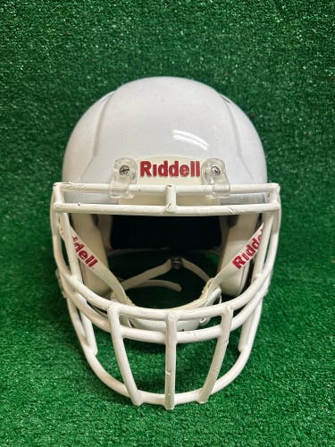Adult Large - Riddell Speed Football Helmet - White