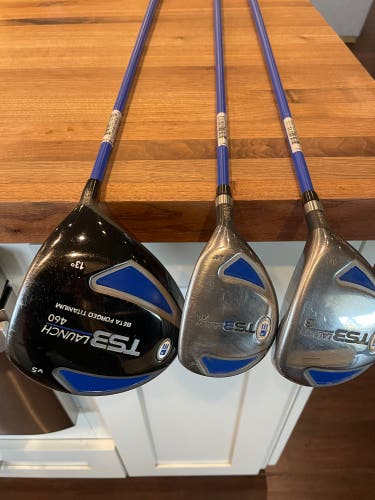 US Kids Golf Tour Series 60” Driver, 3 Wood, 4 Hybrid