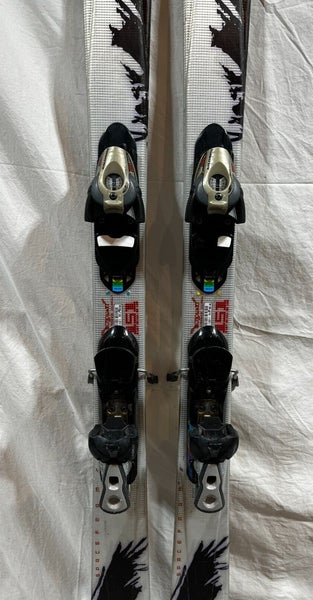 skammel Tanzania forråde Salomon Teneighty 151cm 114-80-108 Twin-Tip Skis Salomon 609 Adjustable  Bindings | SidelineSwap