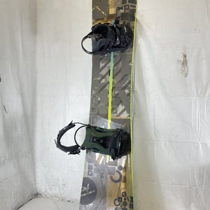 Used Rossignol One-lf 2020 159 Cm Men's Snowboard Combo W Lg Rossignol Xv Bindings