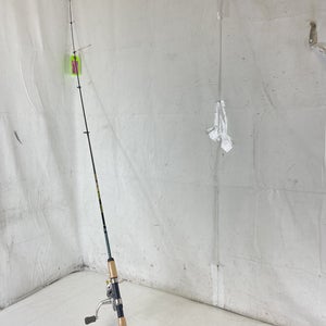 Used Shakespeare Ugly Stick Lite Pro 5'0" Spinning Fishing Rod W Okuma Avenger Reel