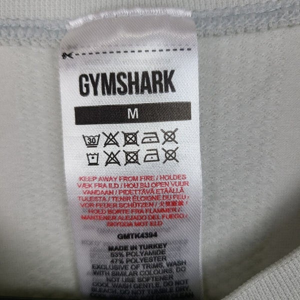 Gymshark Tank Mens Gray Sleeveless Activewear Gym Performance Shirt Size: M