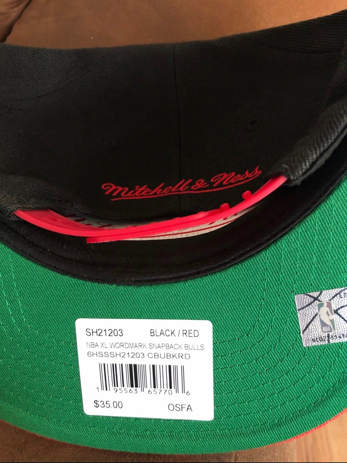 Chicago Bulls 2T XL-WORDMARK Grey-Black Fitted Hat
