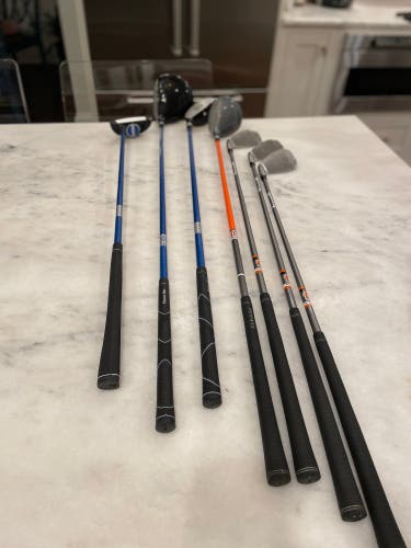 Used Right Handed Junior 7 Pieces Clubs (Full Set)