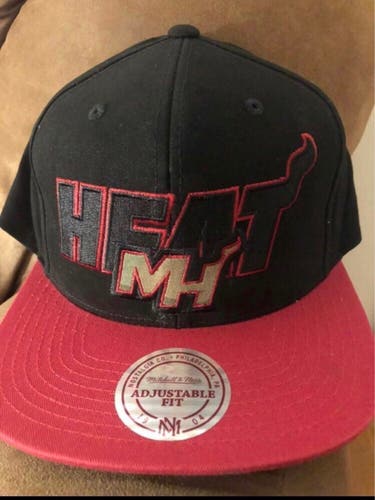 Miami Heat Mitchell & Ness NBA SnapBack Hat