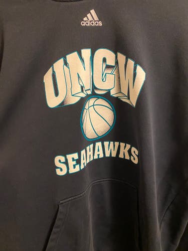 Team-issued UNCW Basketball hooded sweatshirt