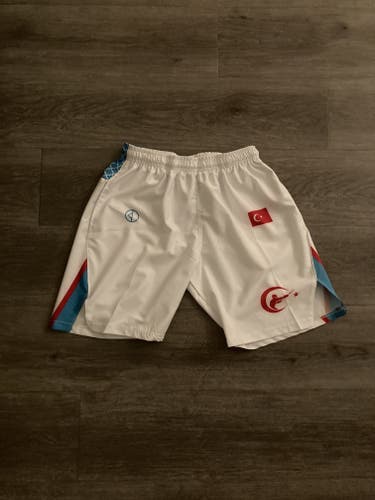 Turkish National Lacrosse White New Largee Men's Shorts