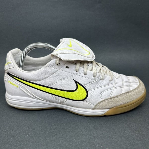 elegante Sembrar Publicación Nike Tiempo Mystic III IC 366184-017 Futsal Indoor White Green Shoes Size 9  | SidelineSwap