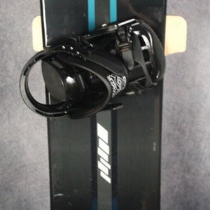 NEW PEAK XV BASECAMP SNOWBOARD SIZE 130 CM WITH NEW ELEMENT SMALL BINDINGS