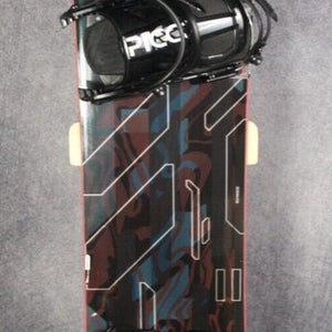 NEW ROSSIGNOL DISTRICT SNOWBOARD SIZE 156 CM WIDE WITH NEW PICCO LARGE BINDINGS