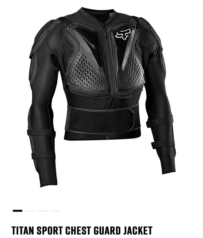 YOUTH FOX MX CHEST PROTECTOR The Titan Sport Jacket FULL UPPER BODY ARMORED JACKET