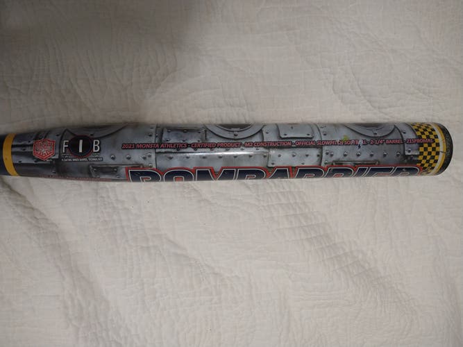 Used 2021 Monsta Composite Bombardier Bat 26 oz 34"