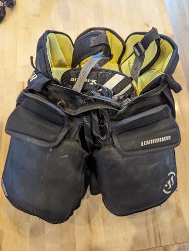Junior Used Large Warrior Ritual X Hockey Goalie Pants