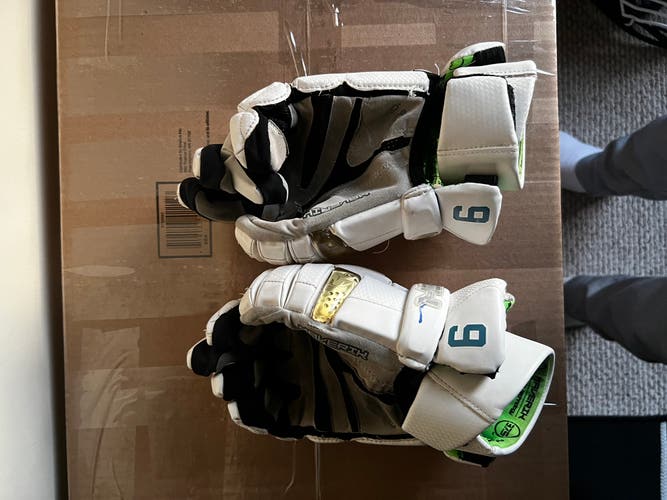 Used Maverik 12" Lacrosse Gloves