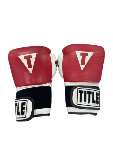 Used Title Lg 16 Oz Boxing Gloves
