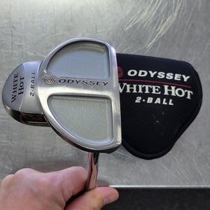Used Odyssey White Hot 2 Ball Mallet Putters
