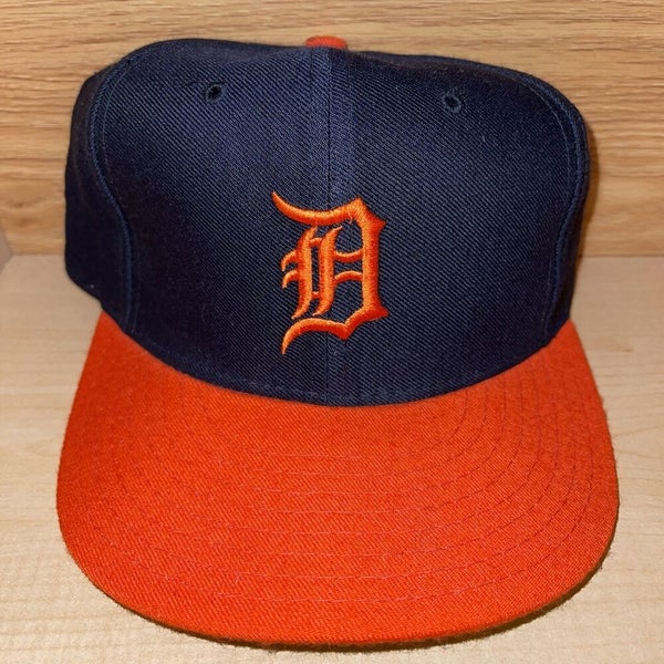 Detroit Tigers Spring Training Orange MLB New Era 5950 Fitted Hat Size 8