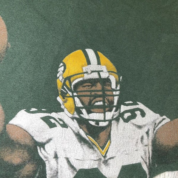 Vintage 1993 Green Bay Packers Reggie White Single Stitch Graphic T-Shirt Size L