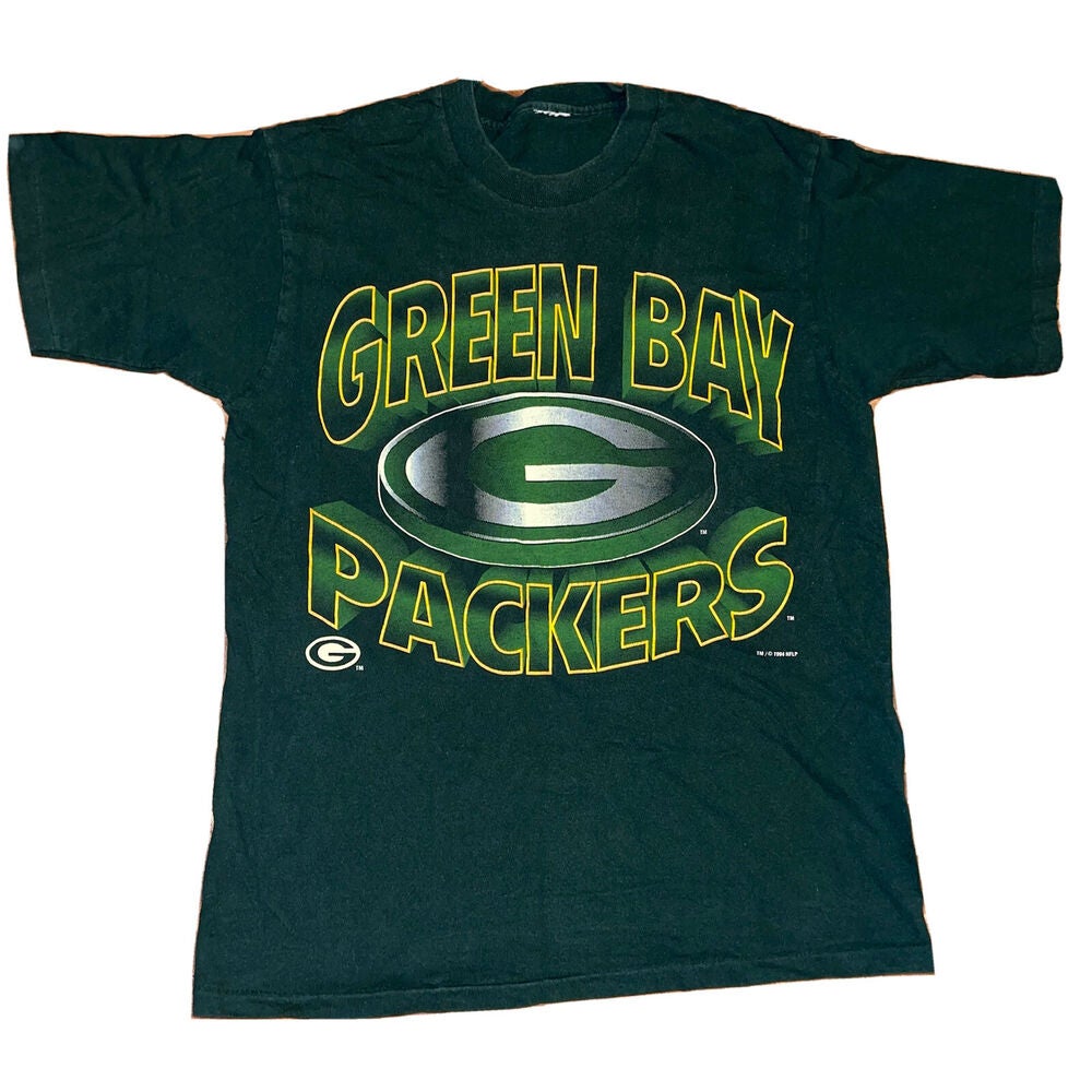 Green Bay Packers NFL Team Apparel Mens M Graphic T Shirt on eBid