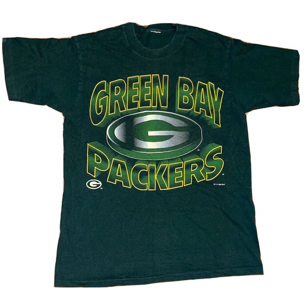 Men's Medium Green Bay Packers Polo Shirt NFL Team Apparel