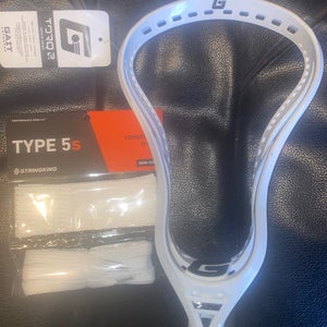 New!! Gait Torq 2 Lacrosse Head with Stringking 5s complete mesh kit valued at $40!!