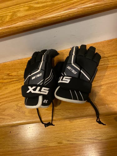Used STX Stallion 50 10" Lacrosse Gloves
