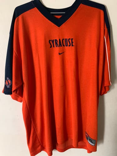 Nike Syracuse warm up shirt