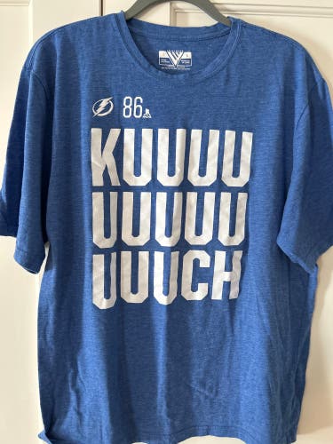 Tampa Bay Lightning Nikita Kucherov KUUUCH T-Shirt Large