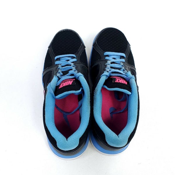 Blinke omhyggelig Mig Nike Dual Fusion ST3 Womens Running Shoes Size 6 Trainers 657498-003 Black  Pink | SidelineSwap
