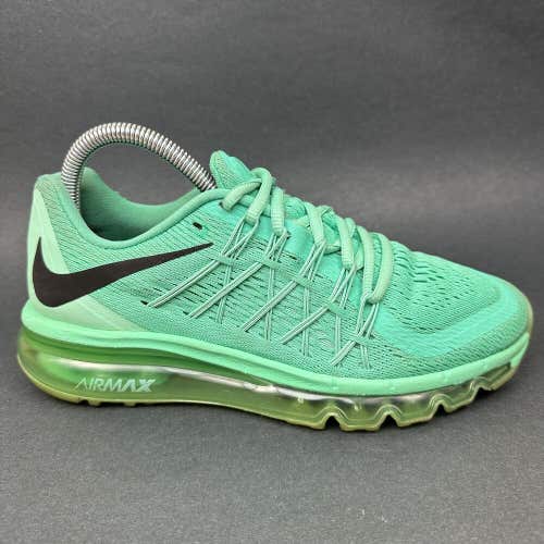 Nike Womens Air Max Hyper Punch 698903-303 Green Running Shoes Sneakers Size 7