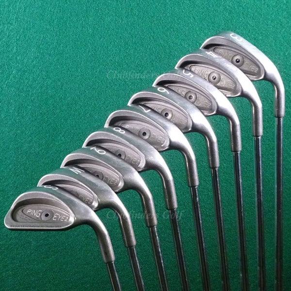 Ping Eye 2 Black Dot 2-SW Iron Set Karsten ZZ-Lite Steel Stiff