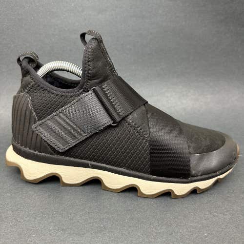 Sorel Black Kinetic Sneak High Top Sneakers Size 8 NL3374-010 Women Comfort