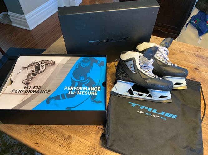 Size 8 True Two-Piece Goalie Skates