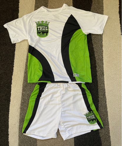 Vintage True Lacrosse Shooter Shirt-Shorts Combo (L)