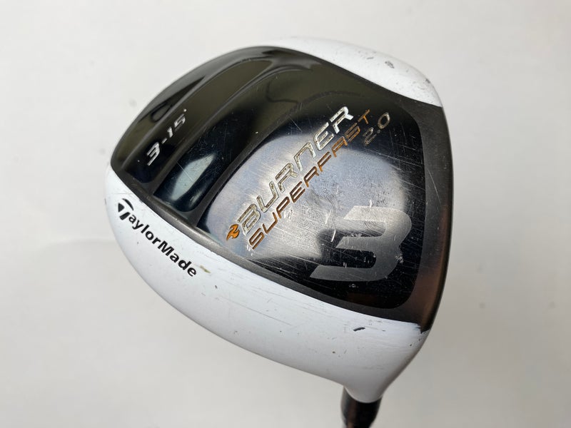Taylormade Burner Superfast 2.0 3 Fairway Wood 15* REAX 4.8 Regular Graphite RH