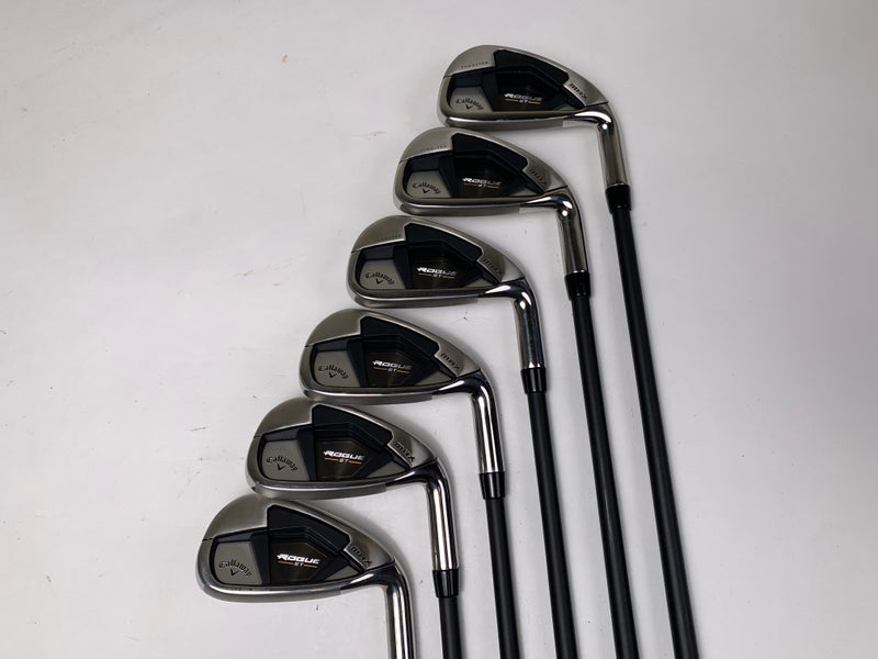 Callaway Rogue ST Max Iron Set 5-PW Project X Cypher Fifty 5.0 Senior RH