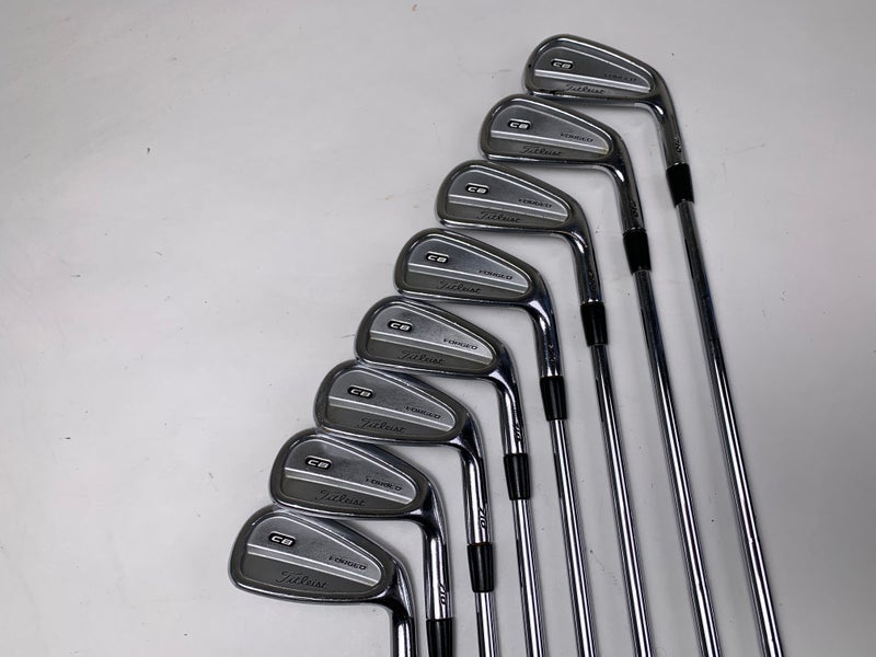 Titleist 710 CB Iron Set 3-PW True Temper Dynamic Gold X100 Extra Stiff Steel RH