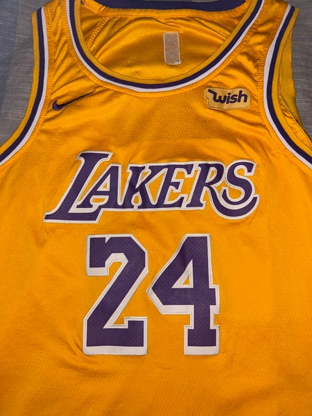 Nike Kobe Bryant Game Jersey size Large purple Los Angeles Lakers