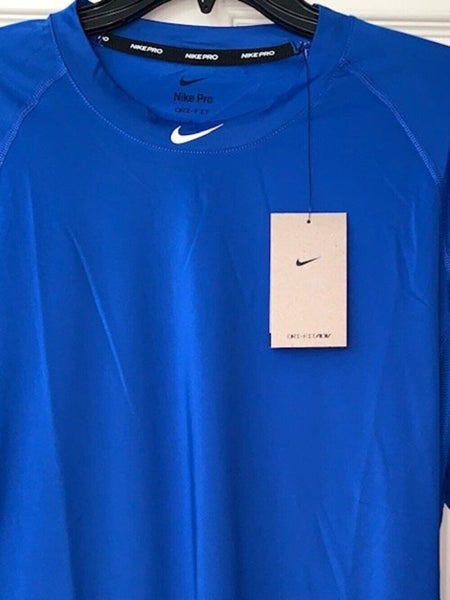 Nike Baseball Pullover Jacket Medium 3/4 Sleeve Navy Blue 897383-419 Mens 1A