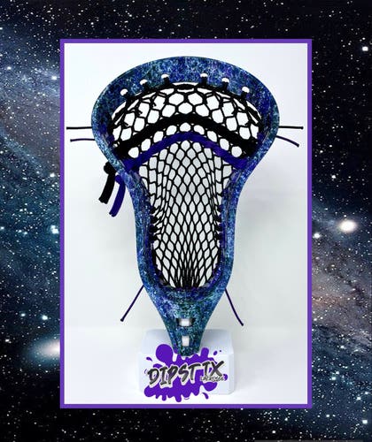 @DipStixLax Dyed  "Galaxy" Lacrosse Head