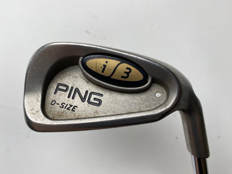 Ping i3 Oversize Single 7 Iron White Dot 3* Up Cushin Stiff Steel Mens RH