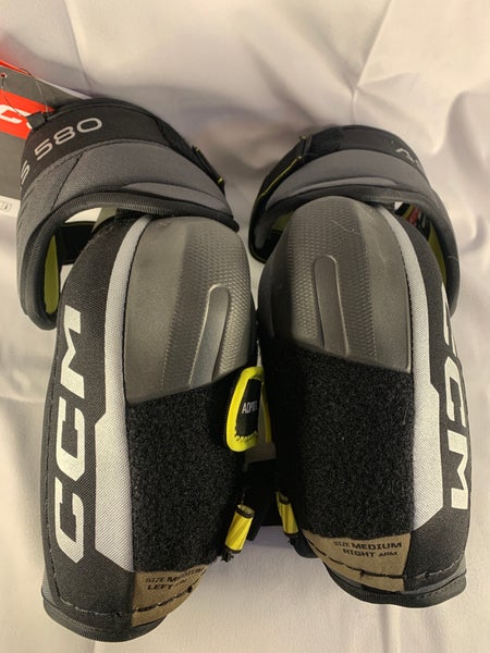 New Medium CCM  Tacks AS 580 Elbow Pads/CCM 14" JetSpeed ft 475 Gloves