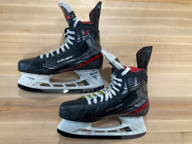 Senior Used Bauer Vapor 2X Hockey Skates Regular Width Size 8.5 Like New