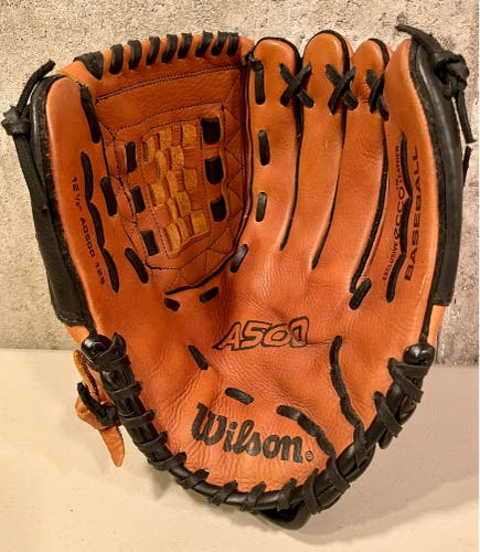 Wilson A500 ECCO Leather 12.5” RHT Baseball Glove